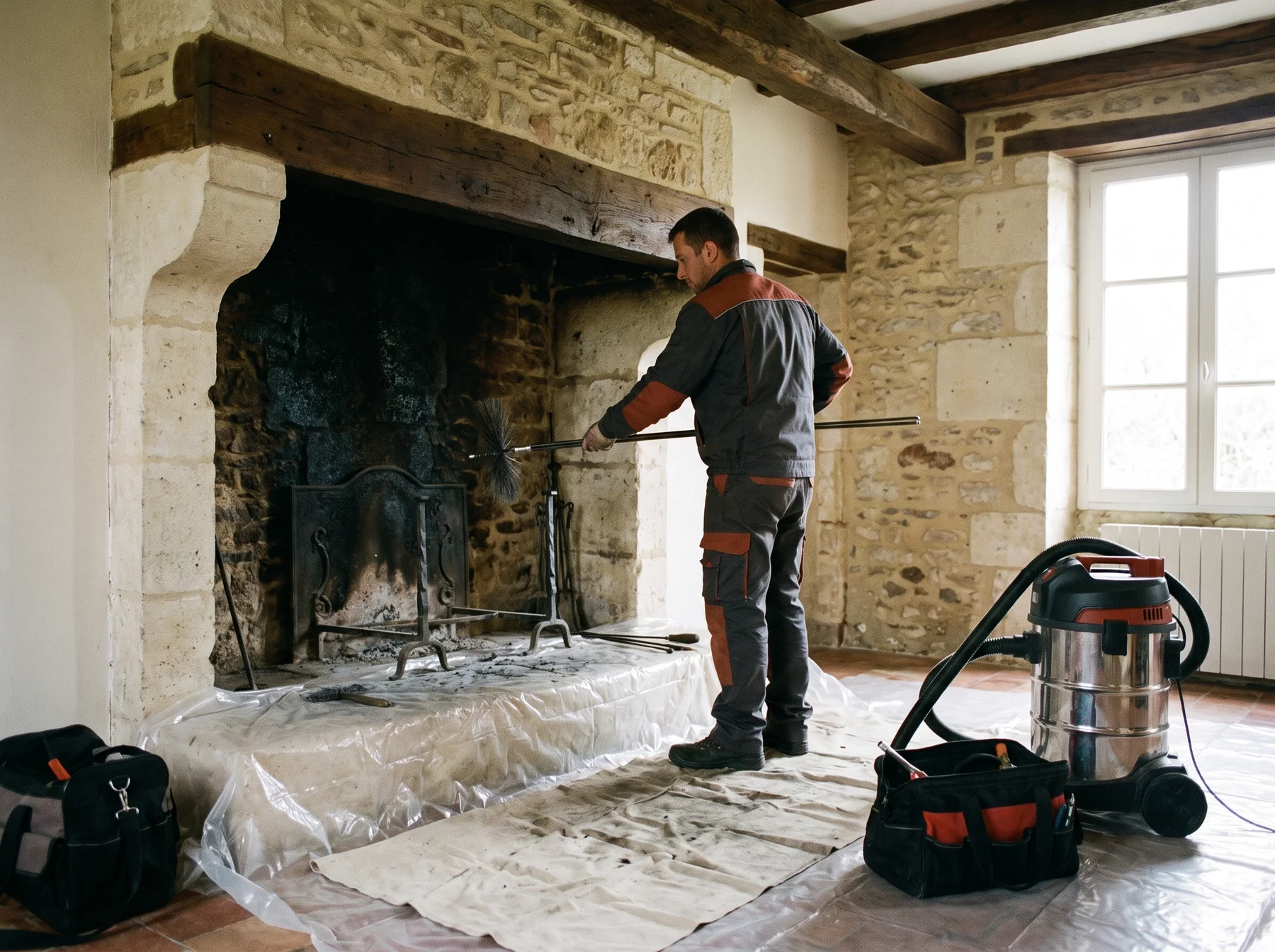 Ramonage conduits et appareils